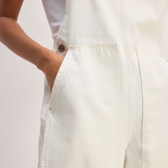 Everlane “the gardener overall” in bone - Picture 3 of 5